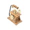 Decorative Vintage Telephone - Tabletop Object - 9.5"x6"x9.7"